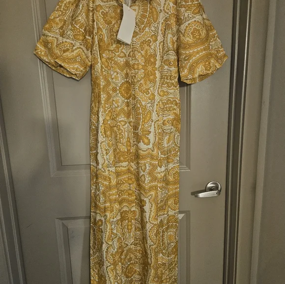 Sezane Will Take Best Offer Etia Dress Size 6 Zini Print - Picture 3 of 7
